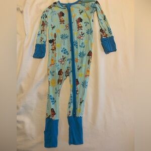 Little sleepies Moana zippy  VGUC